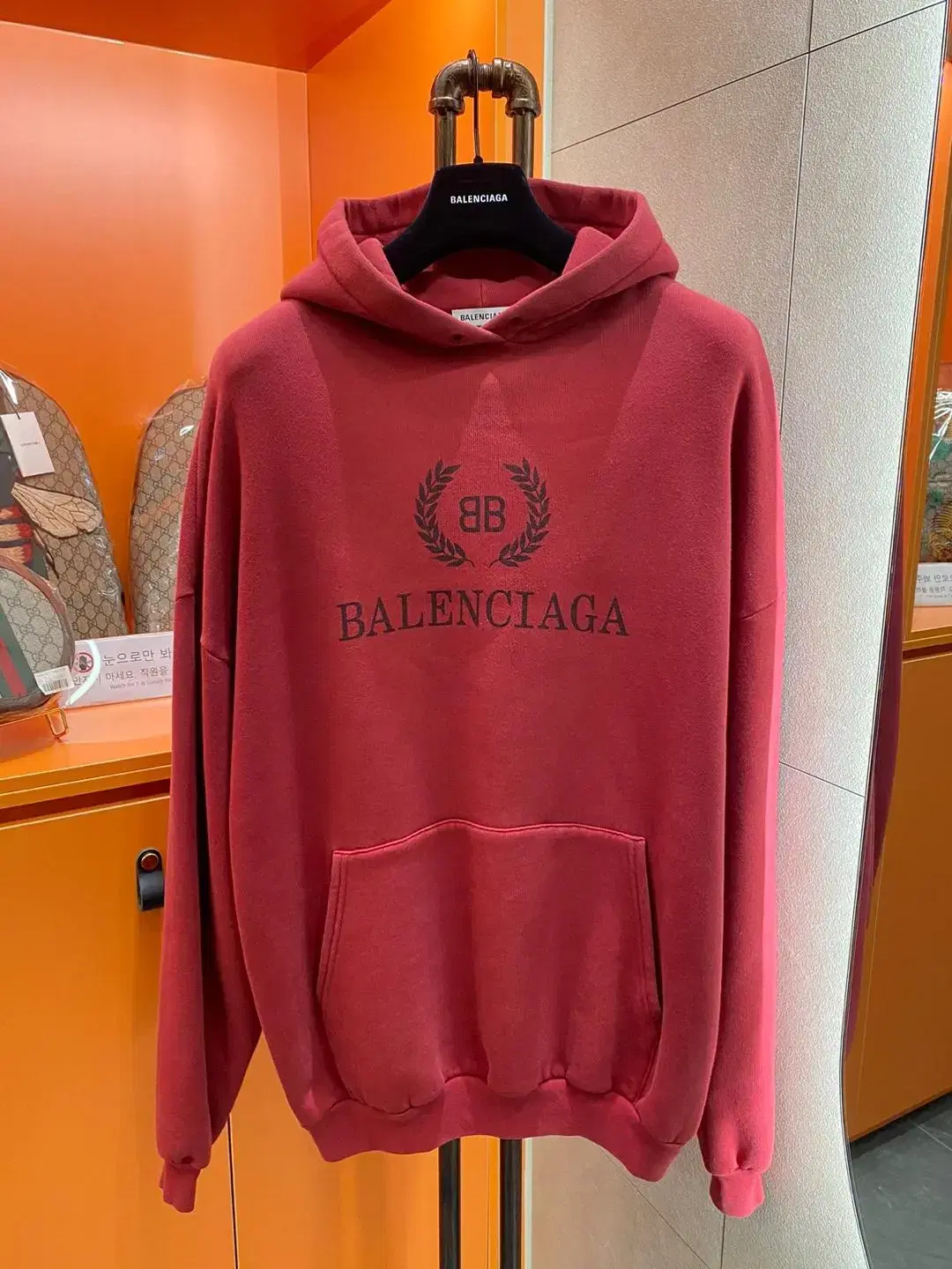 [M Size] Balenciaga Laurel Hoodie New in box