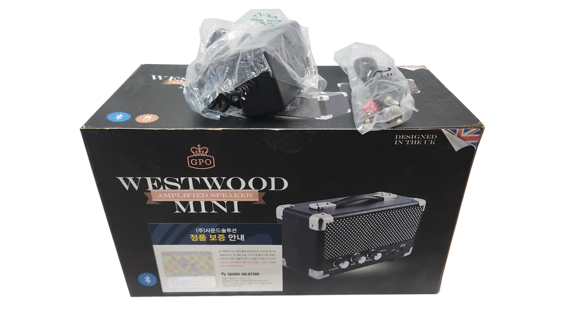 GPO WESTWOOD MINI(Black) 블루투스 스피커