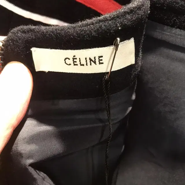 [빈티지 정품] CELINE 셀린느 울 스커트