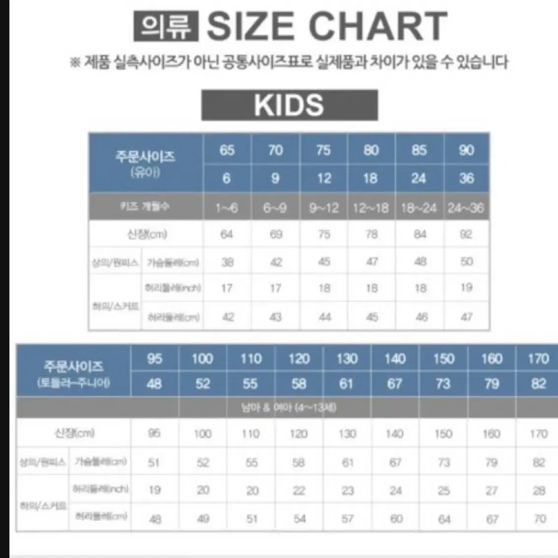 아디다스 베이비 키즈 패딩조끼 85사이즈(18-24개월)