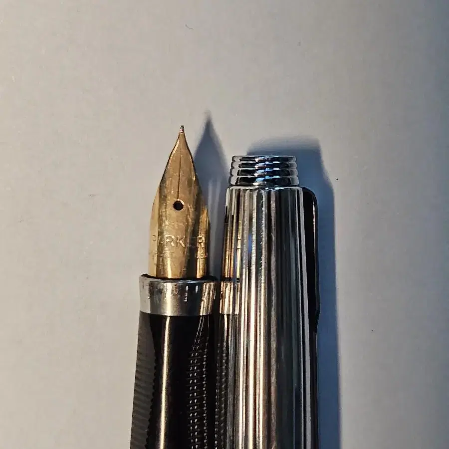 파커75 (Parker75 Godron silver plated 30u)