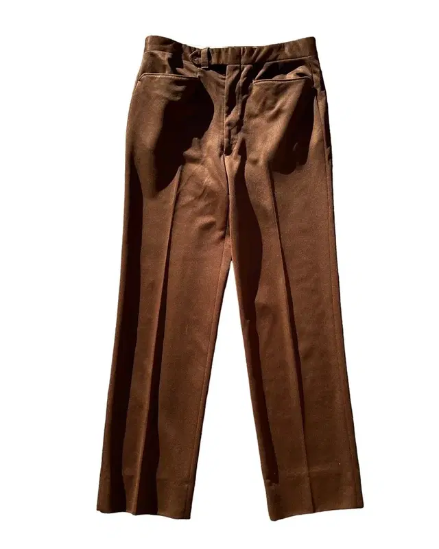 60-70s boot cut poly classic trouser