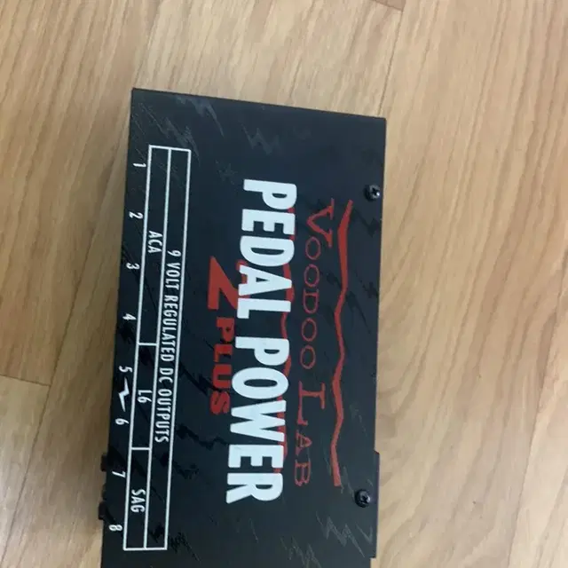 부두랩2 voodoolab pedalpower 2plus 부두랩 페달파워