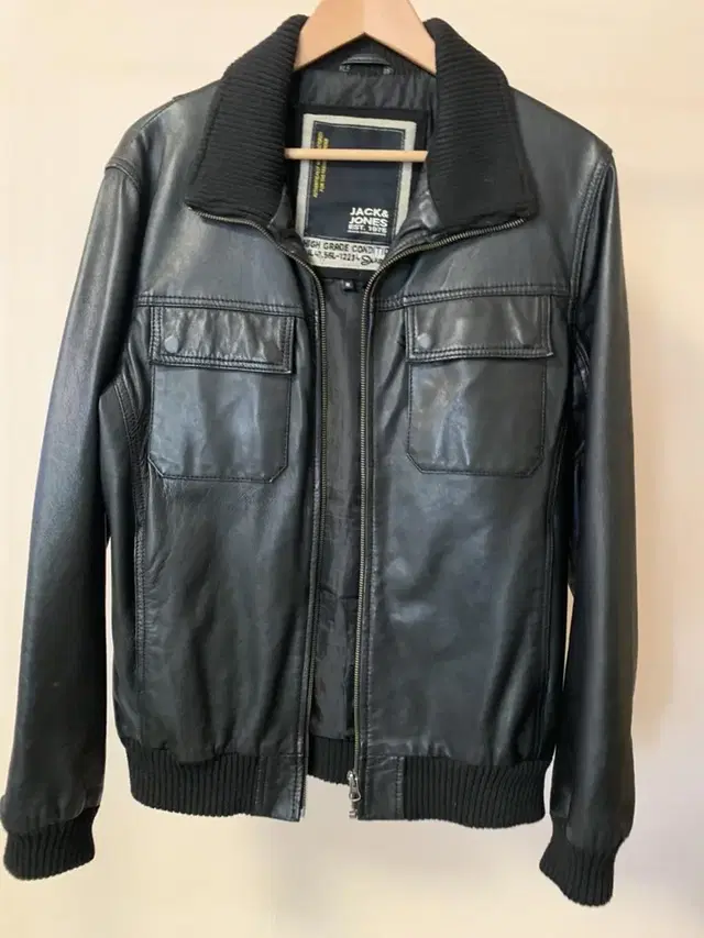 잭앤 존스. 가죽자켓 Jack & Jones leather jacket