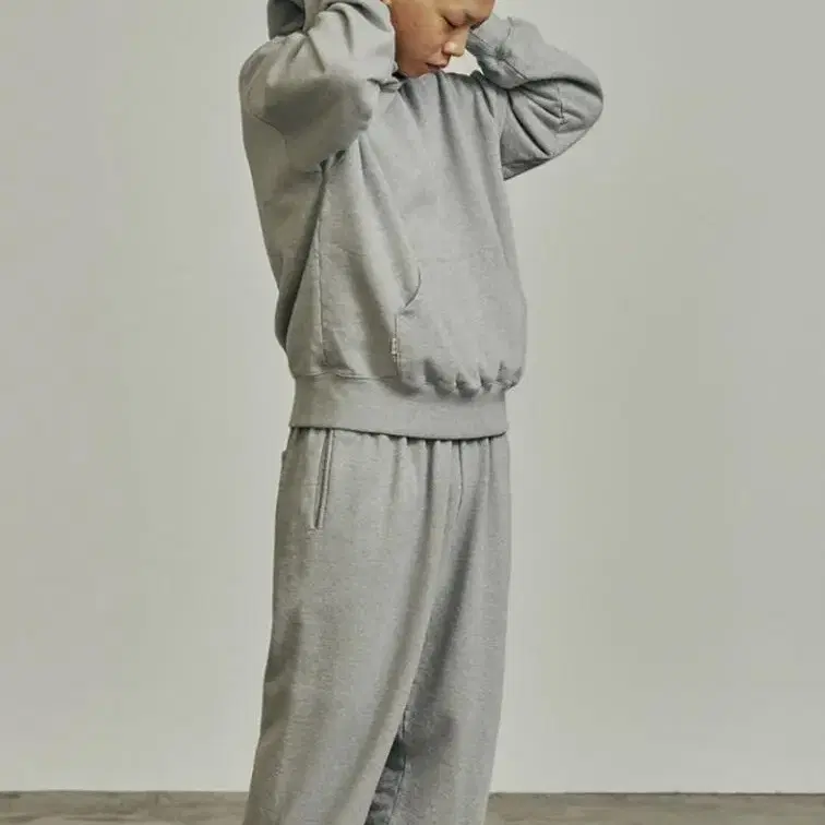 공백 Heavy Weight Wide Sweat Pants_M/Grey