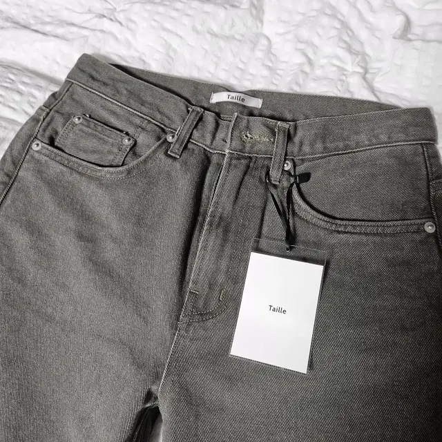 [1]타일레 STRAIGHT DENIM PANTS MOSS GREY