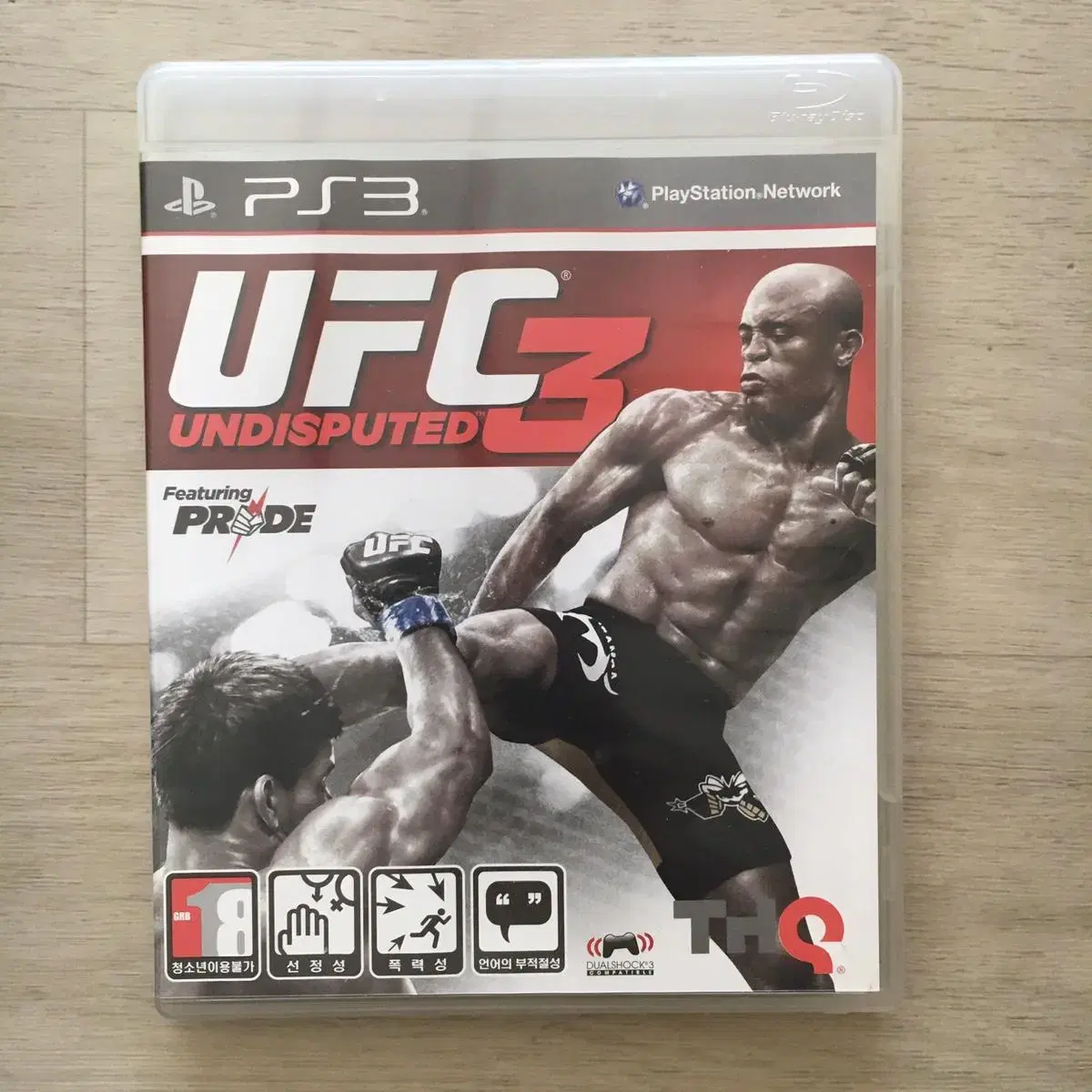 플스3 PS3용 UFC3 언디스퓨티드 정발