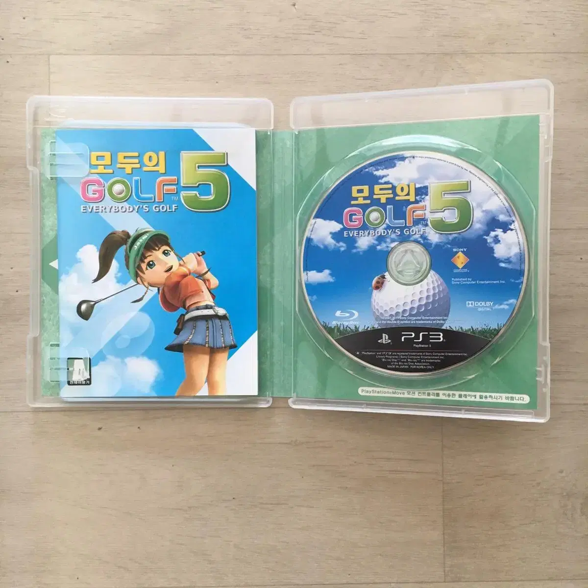 플스3 PS3용 모두의골프5 정발