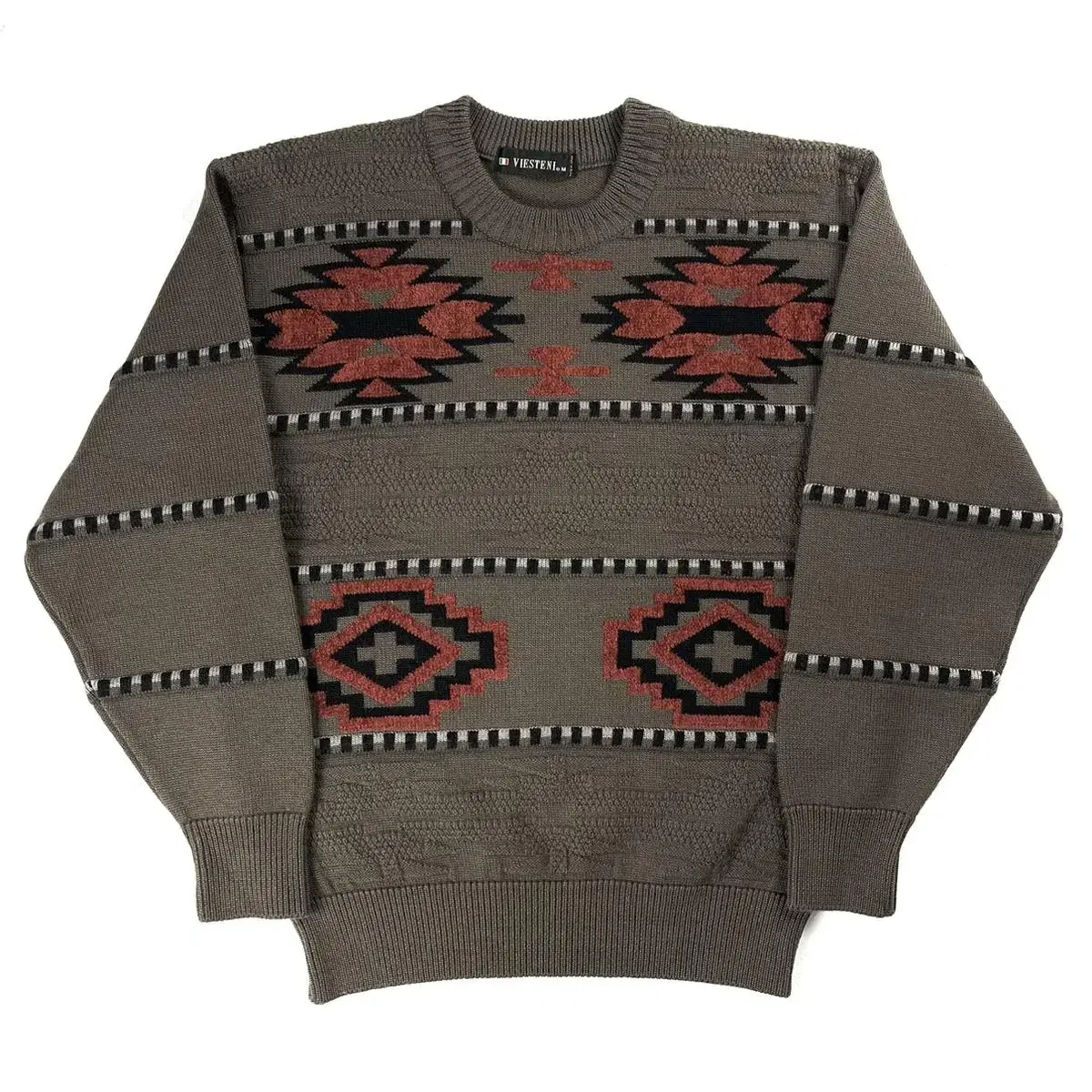 [M] Viesteni Japanese Vintage Navajo Pattern Knit