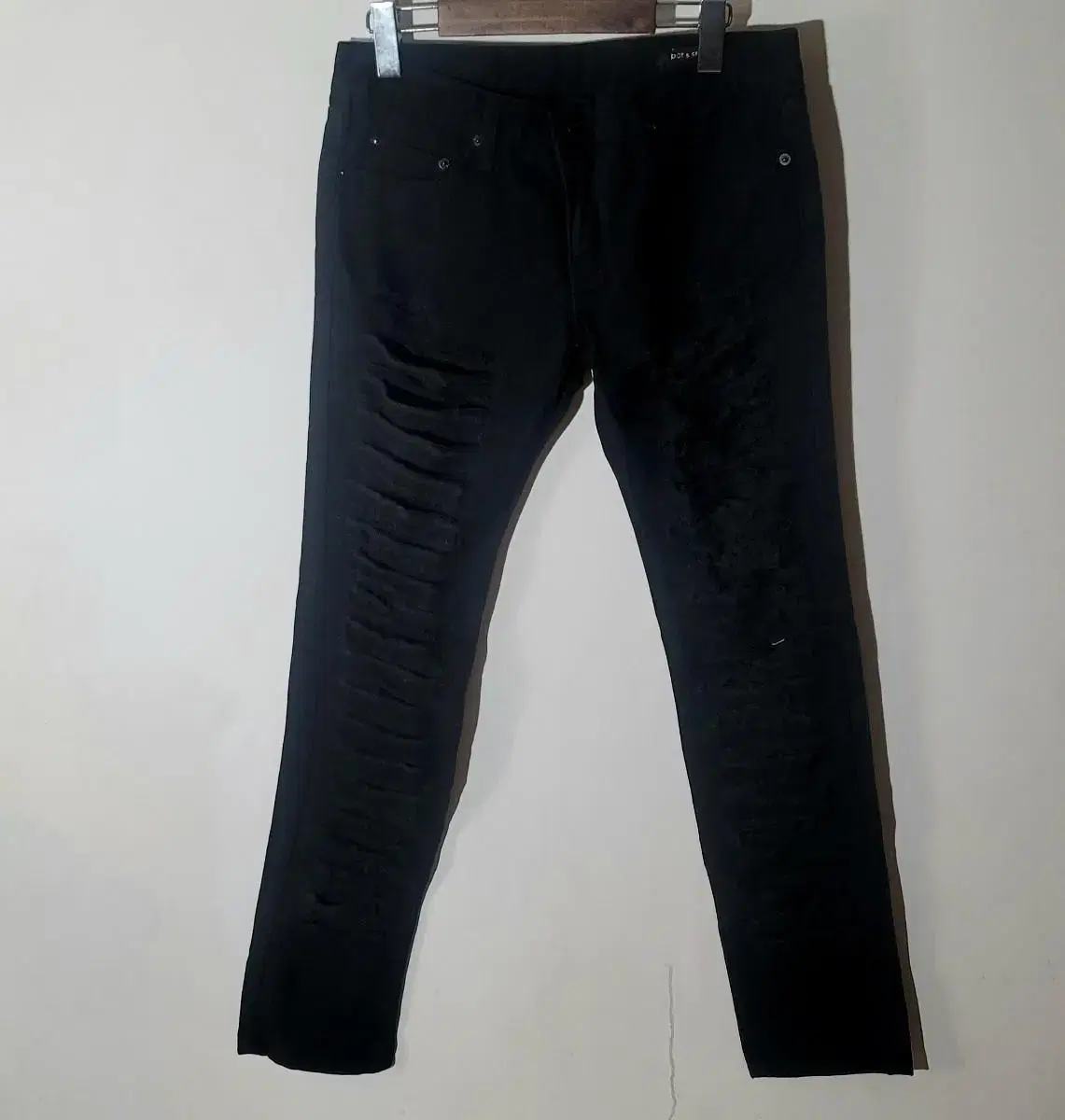 New product) Damage-cut pant - Size 30 (unisex)