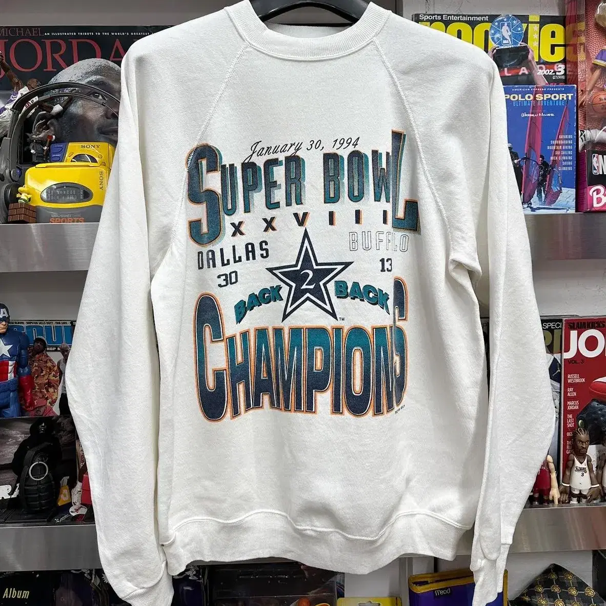 90s hanes 1994 superbowl sweat shirt 헤인즈