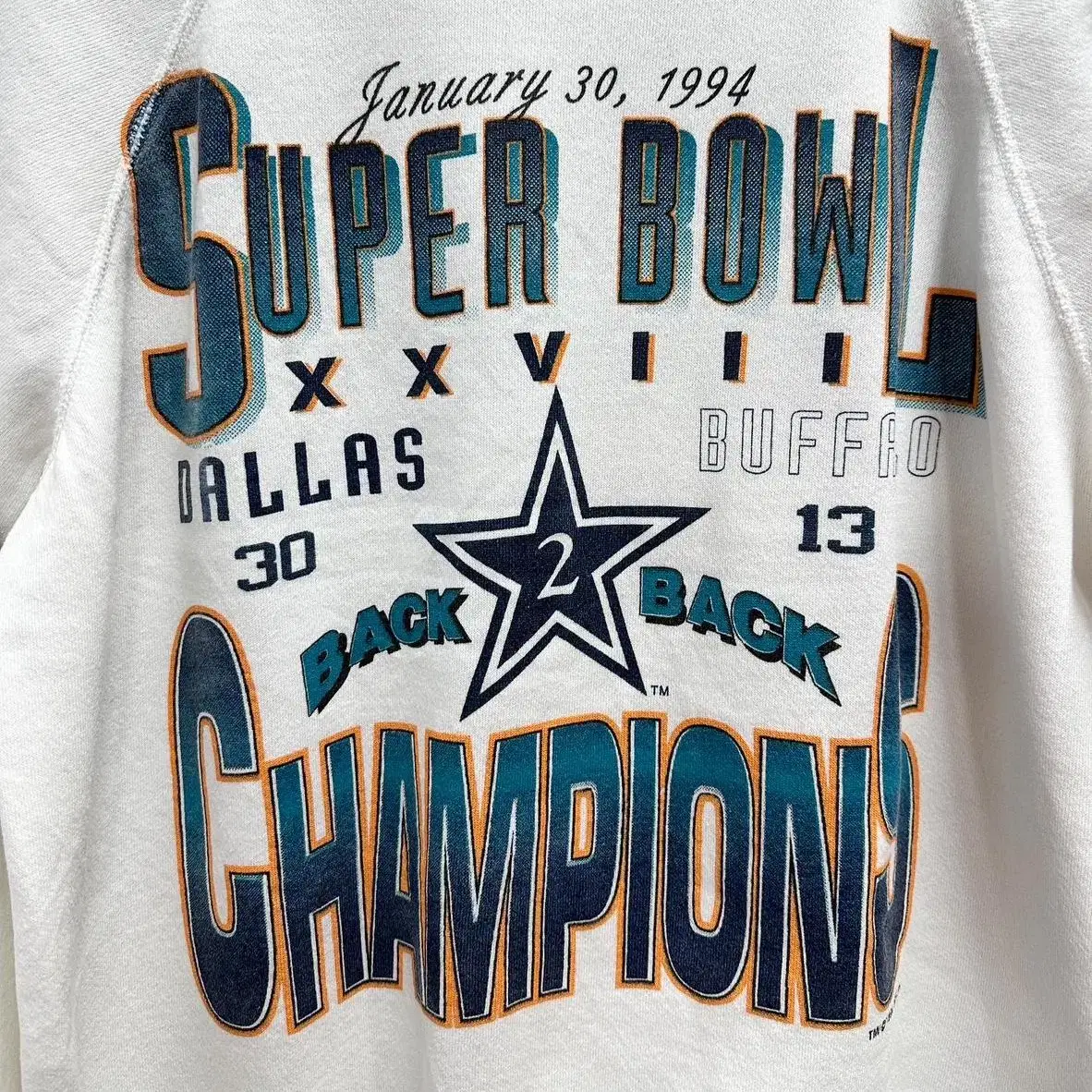 90s hanes 1994 superbowl sweat shirt 헤인즈