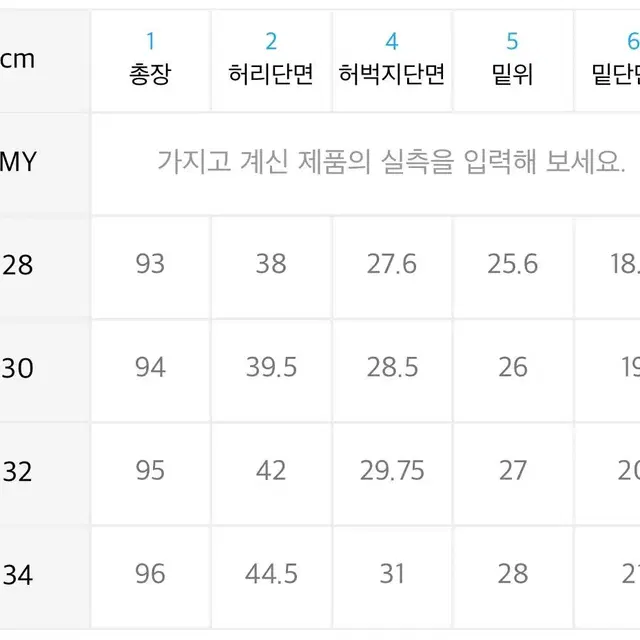 86로드 아우라블루데님 28