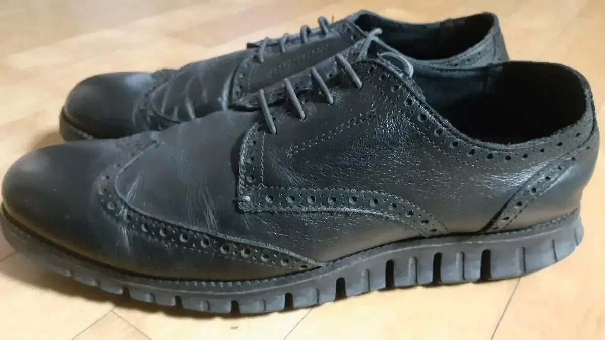 COLE HAAN 콜한 제로 레더 올블랙 280