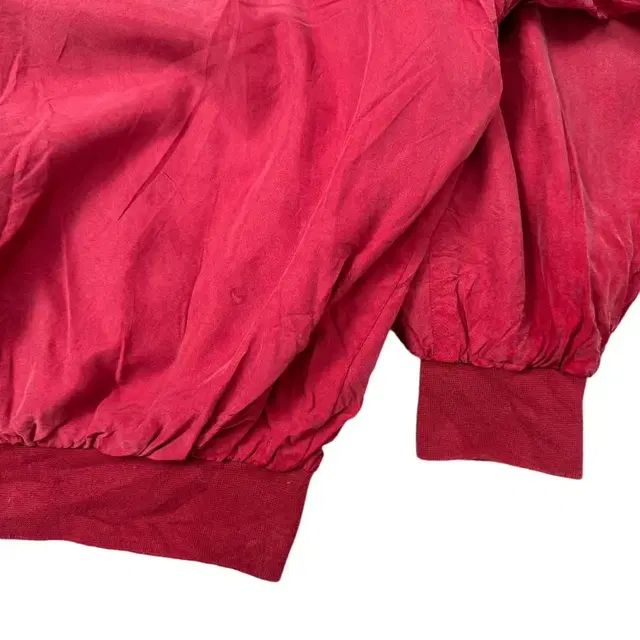 vintage cherry silk blouson jumper