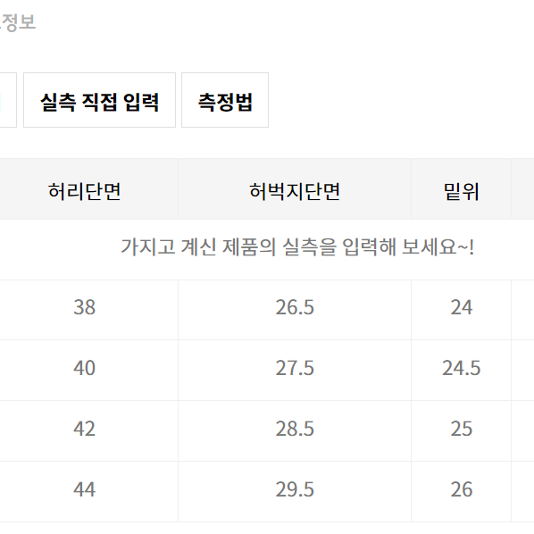 브랜디드 32사이즈 1916 & 1981  [CROP SLIM]