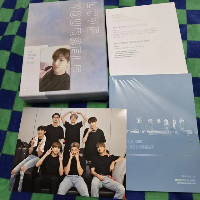 방탄소년단 럽셀콘 유럽 DVD 판매