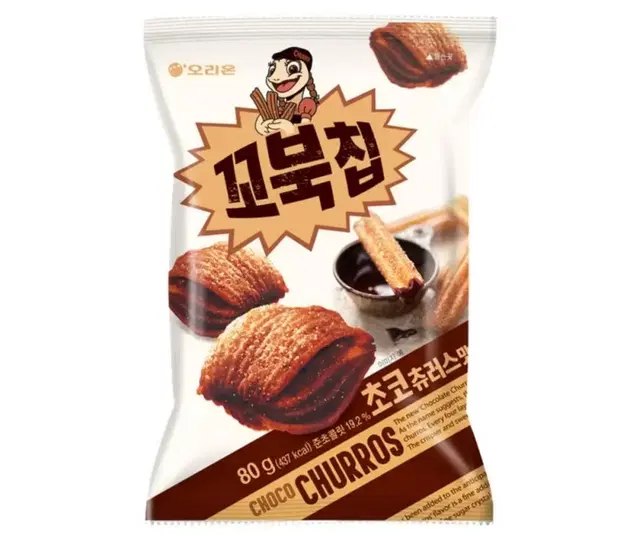 꼬북칩 초코츄러스맛 80g 12개