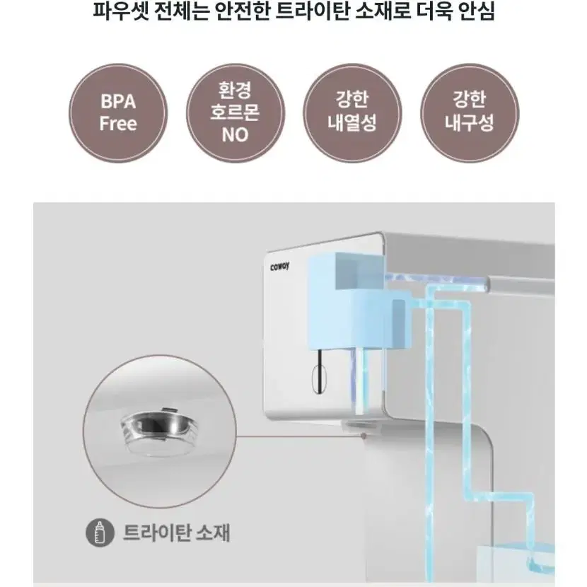 최대지원 아이콘2 코웨이 정수기 냉온정수기