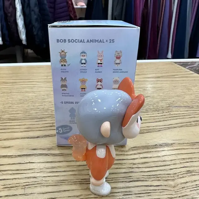 BOB SOCIAL ANIMAL 피규어 스크릿 판매합니다