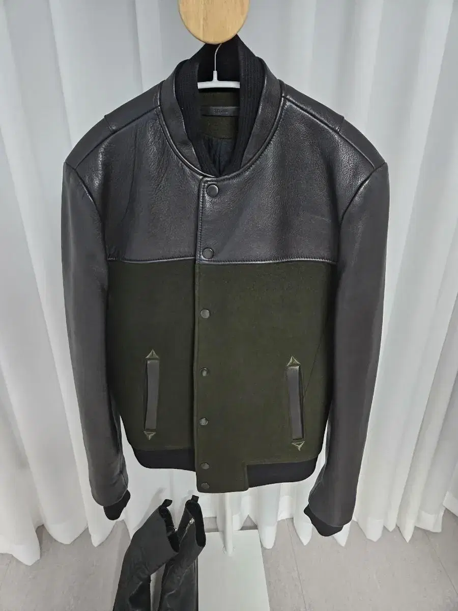 [System Homme] Wool and Leather Stadium (size M)