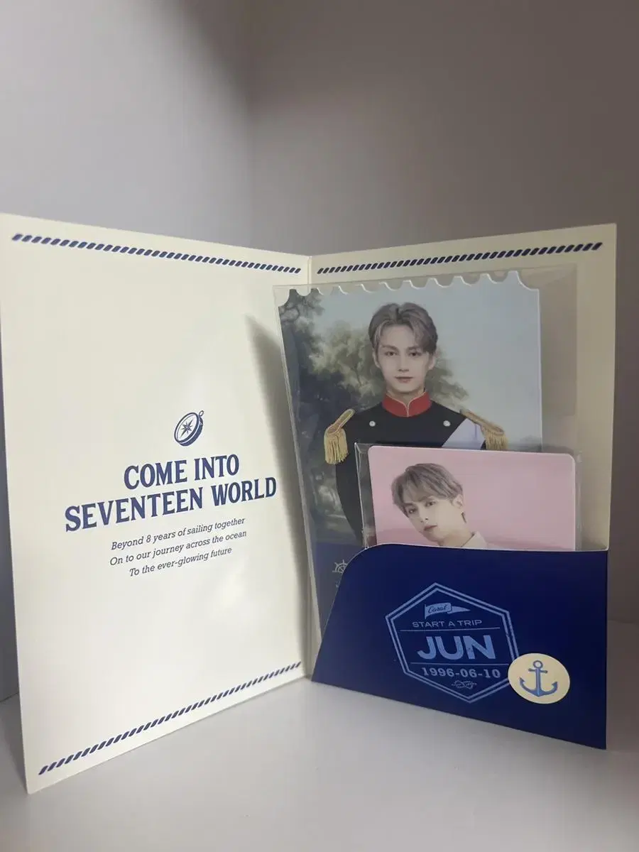 Seventeen Seventeen Cafe jun Moon Junhui Junhui Ticket Passport