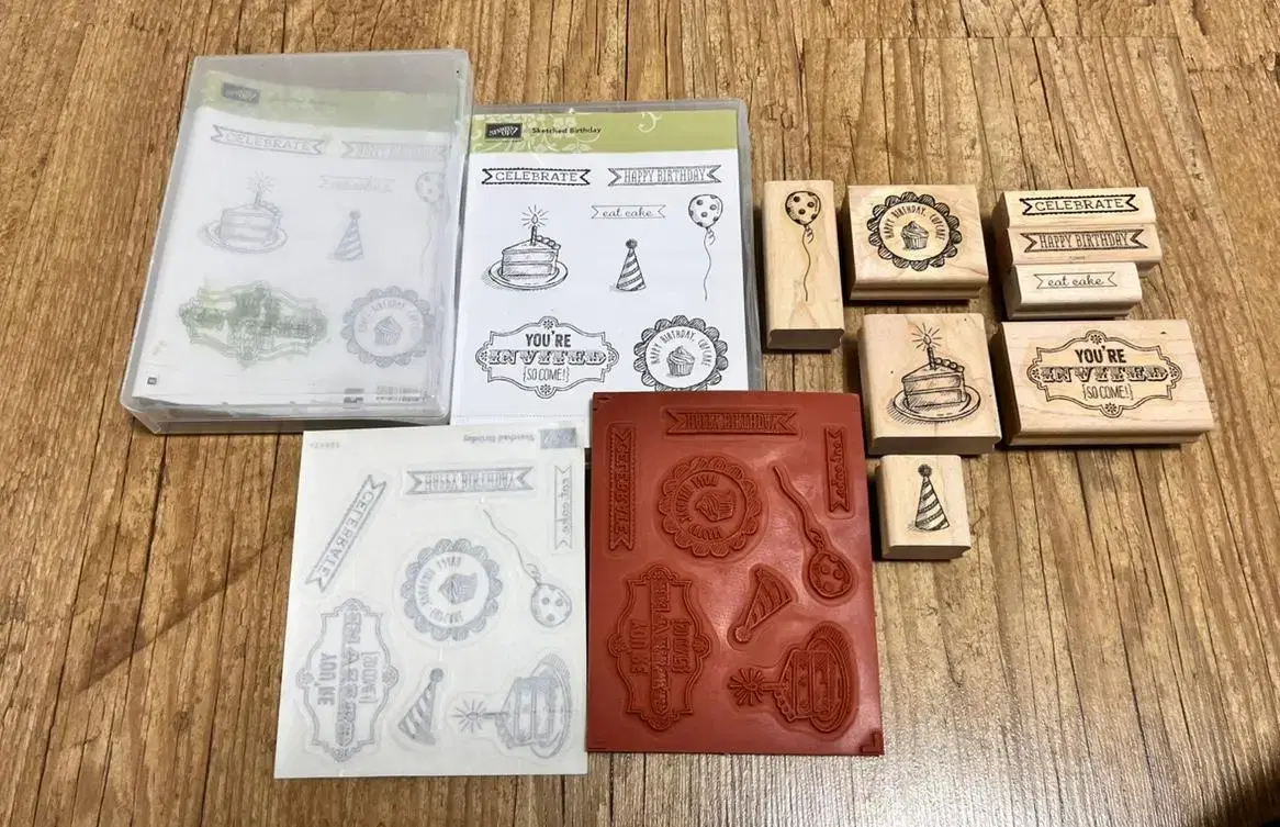 Sell birthday stamp sets (new + used)