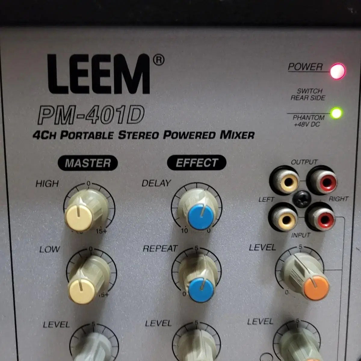 LEEM PM 401D 파워 믹서