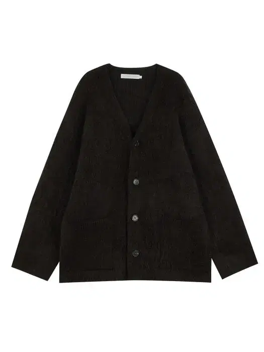 Ripul Mohair Cardigan Black 2