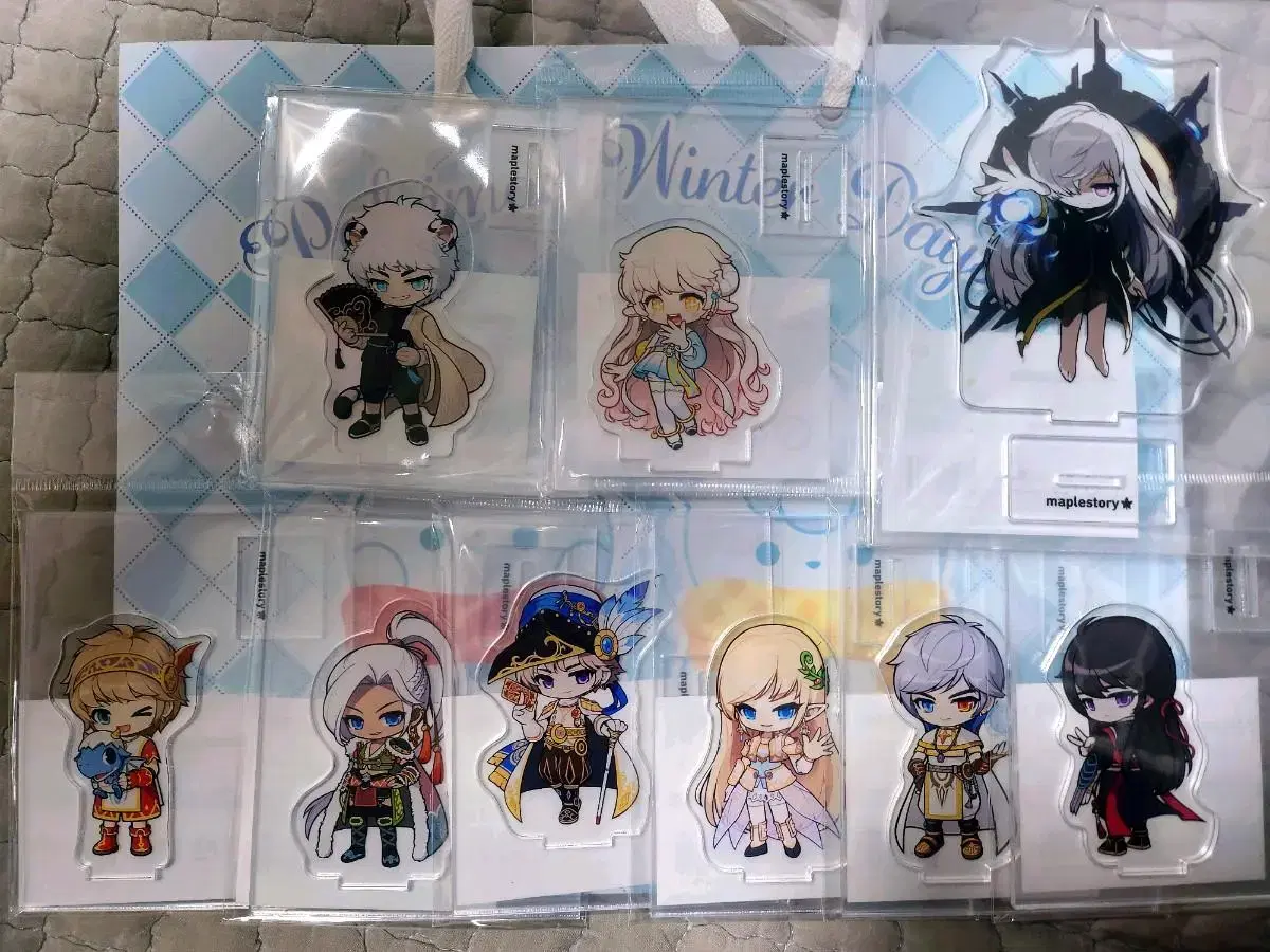 May sell the maple acrylic stand at cost.