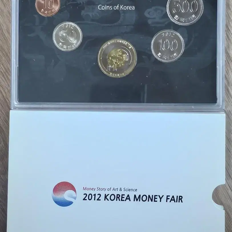 2012년 제3회 한국 화폐박람회 기념 현행주화 세트