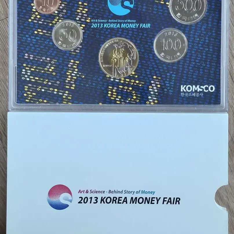 2013년 제4회 한국 화폐박람회 기념 현행주화 세트