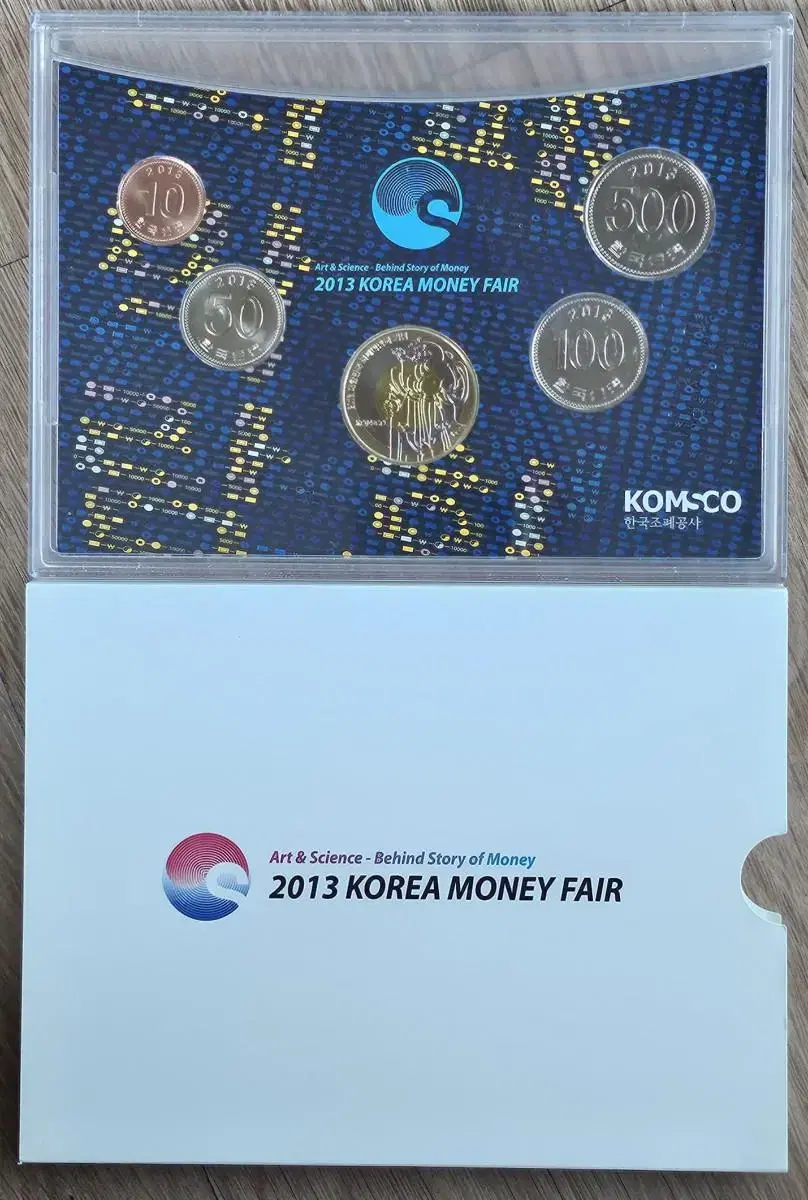 2013년 제4회 한국 화폐박람회 기념 현행주화 세트