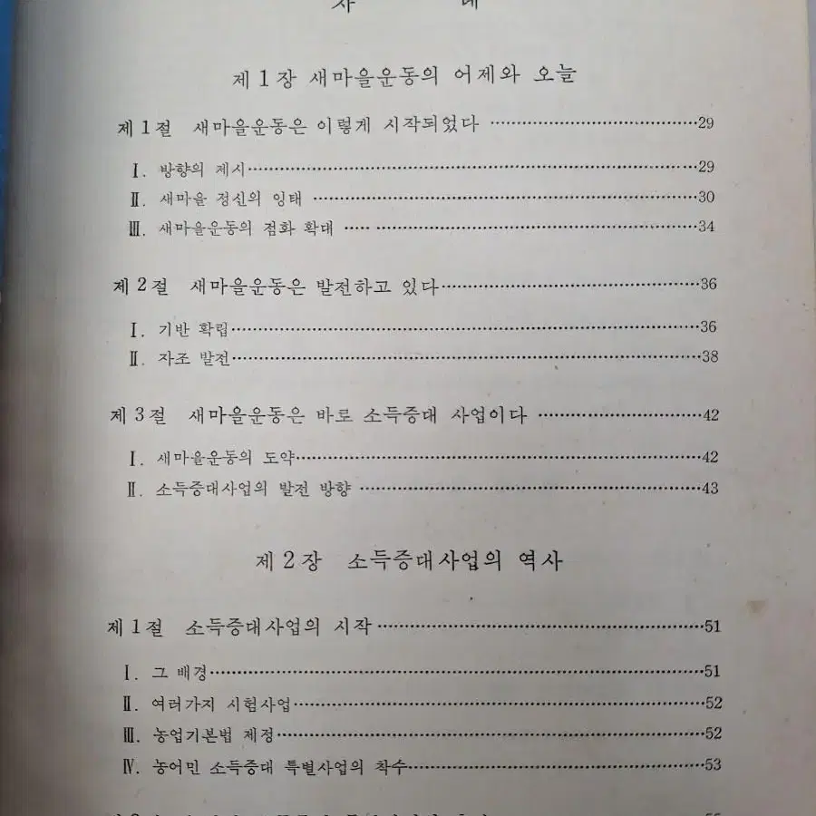 근대사 수집 자료 도서 박정희 대통령 새마을운동 농수산부 75년