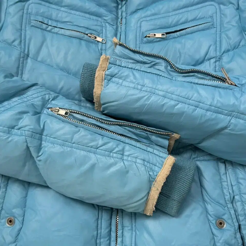 vintage diesel sky puffer jacket