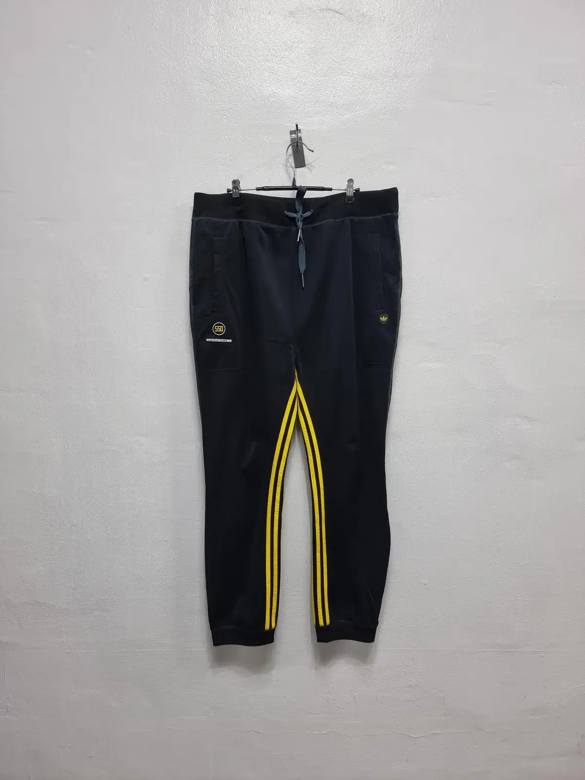 Adidas Jersey Men's Winter Trousers Size 36 Length 108 Condition Good P1-348