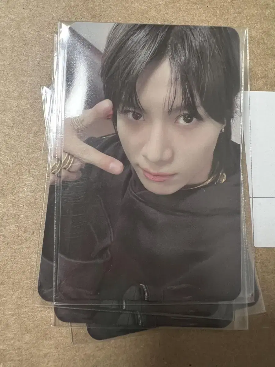 Shinee taemin smtown &store Pansa unreleased photocard