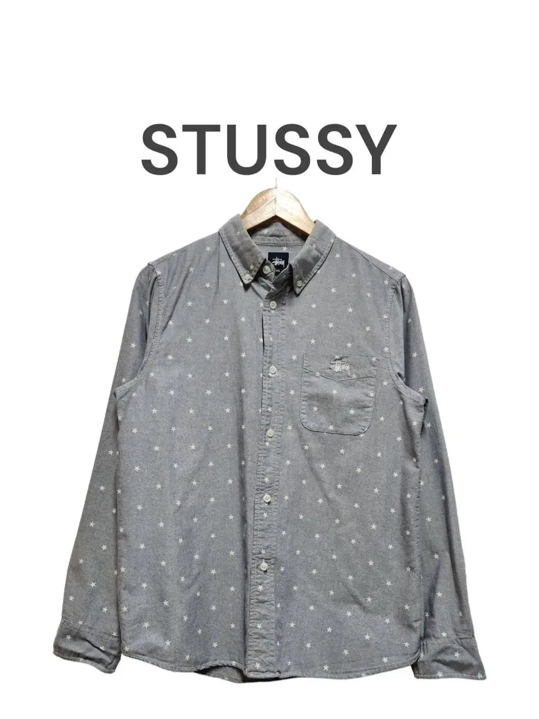 [S] STUSSY 스투시 별패턴 셔츠