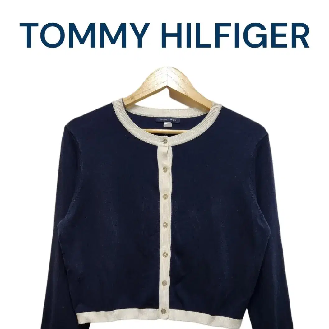 [M] TOMMY HILFIGER 타미힐피거 비스코스 숏 가디건