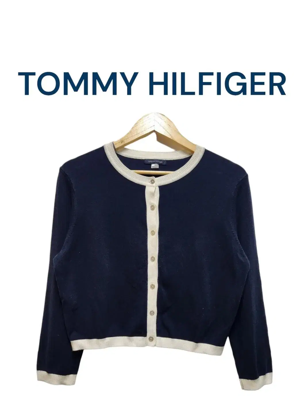 [M] TOMMY HILFIGER 타미힐피거 비스코스 숏 가디건