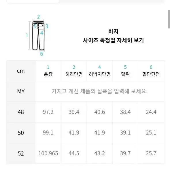 노이어 데님 팬츠(바지)