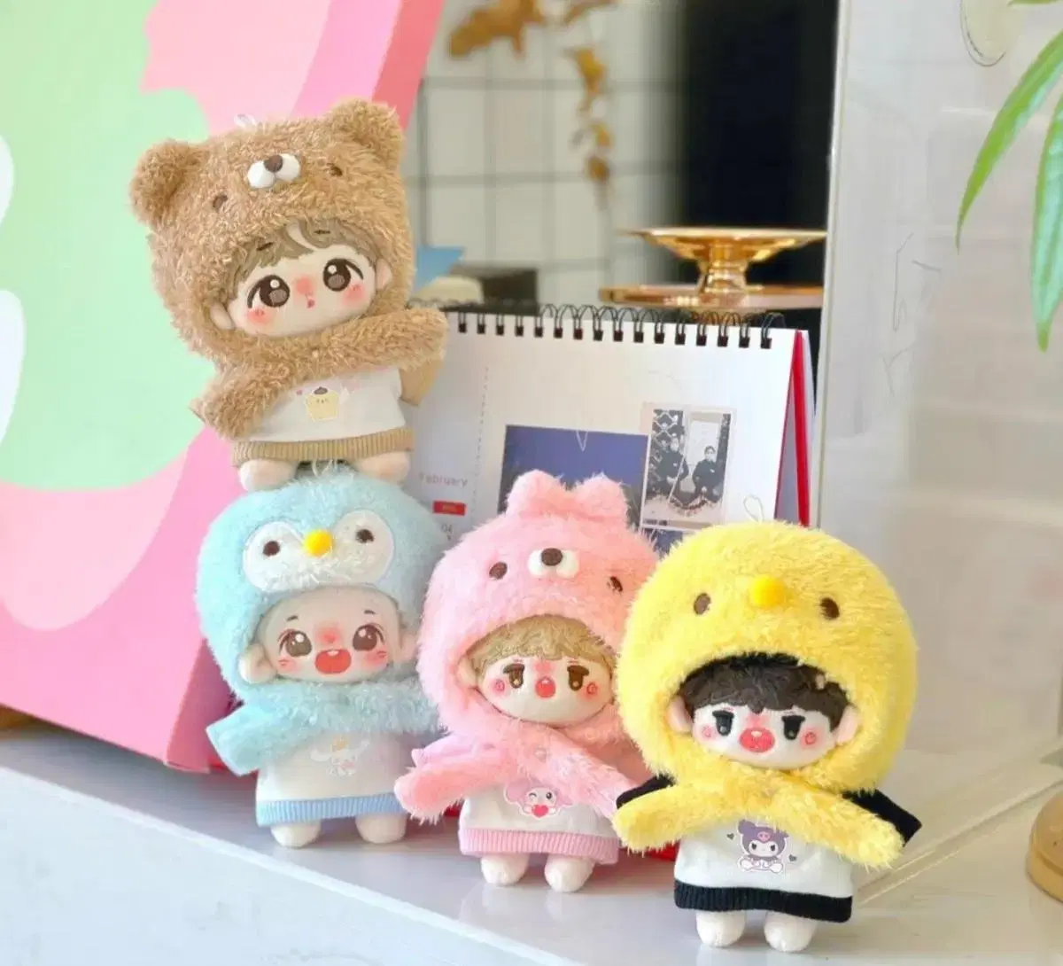 [New arrival baro] Somyi doll cute animal hat 10cm