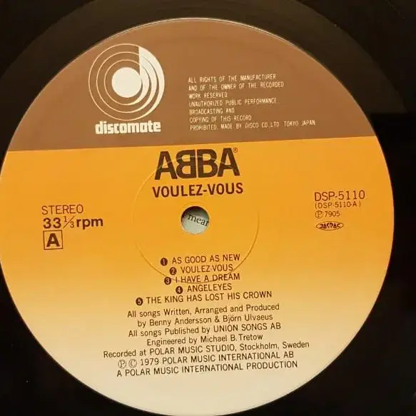 수입반/ABBA - Voulez-Vous LP