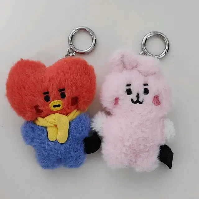 bt21 타타, 쿠키 플랫퍼 키링 및 인형 양도합니다