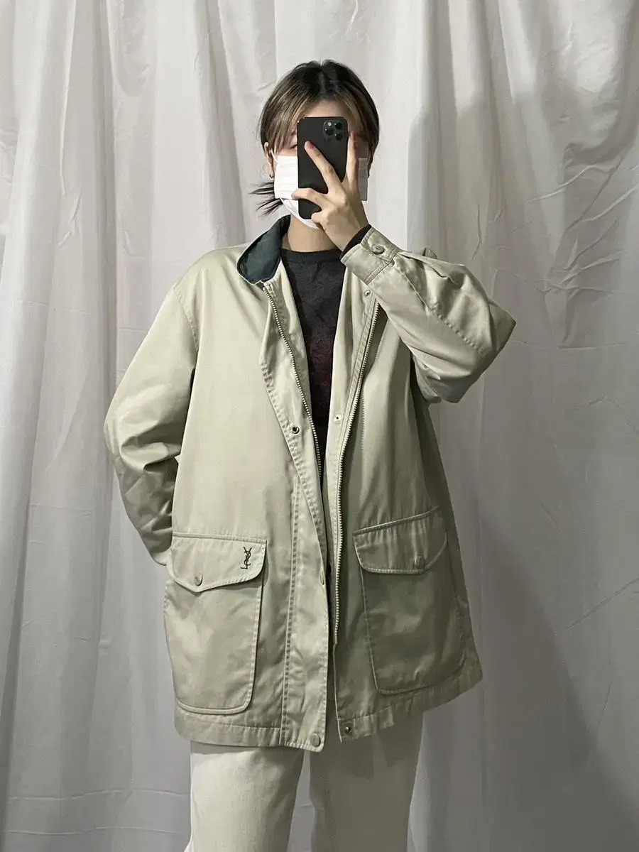 Yves Saint Laurent Beige sora kara Jacket L