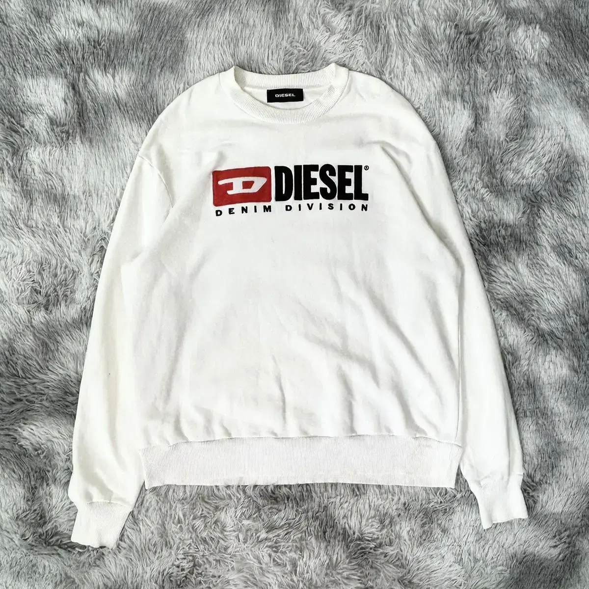 Diesel Big Logo Oversized Man-To-Man