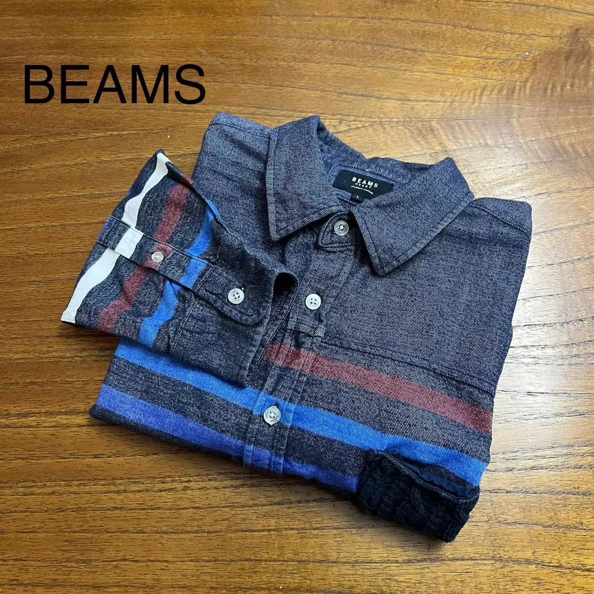 BEAMS 빔즈 셔츠 L