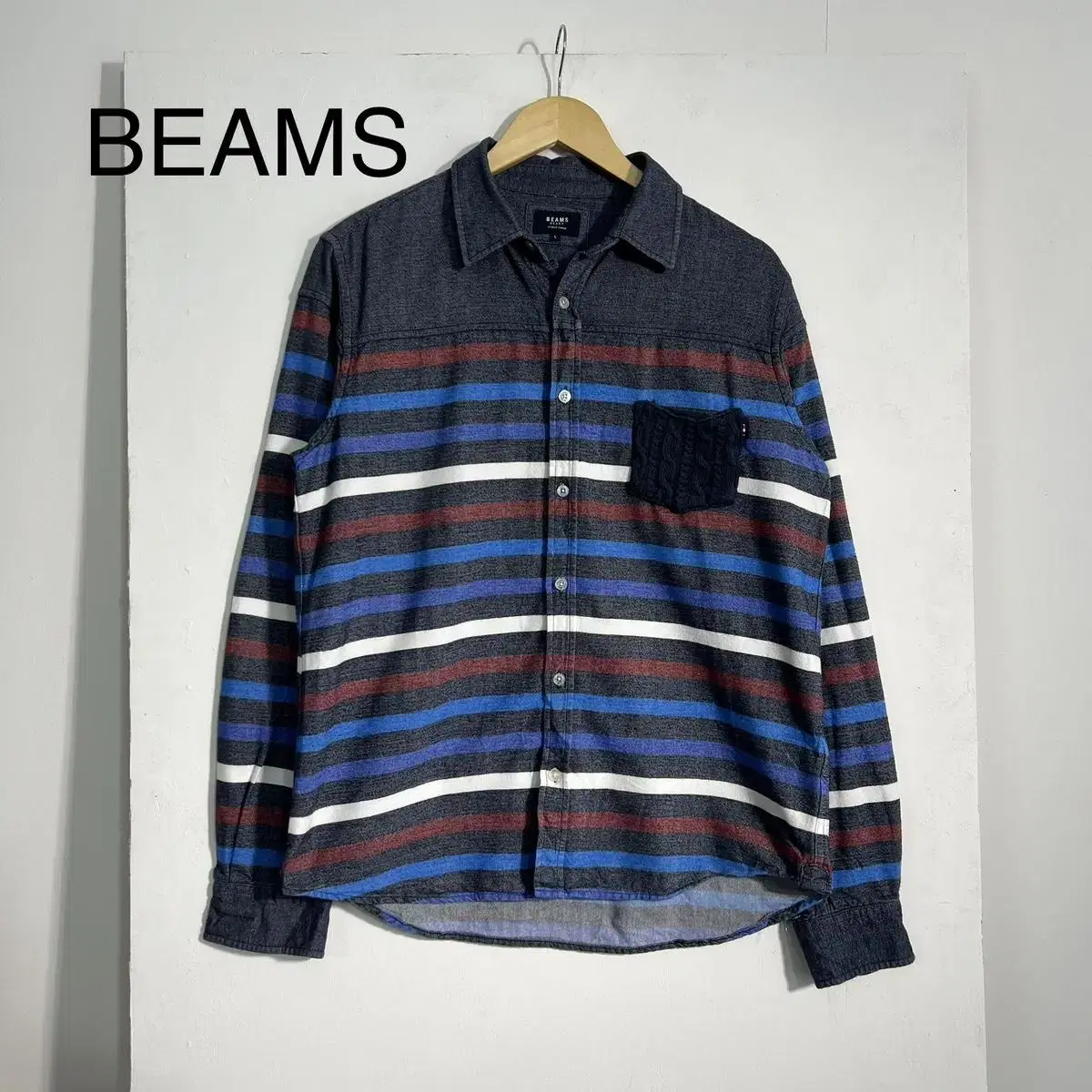 BEAMS 빔즈 셔츠 L