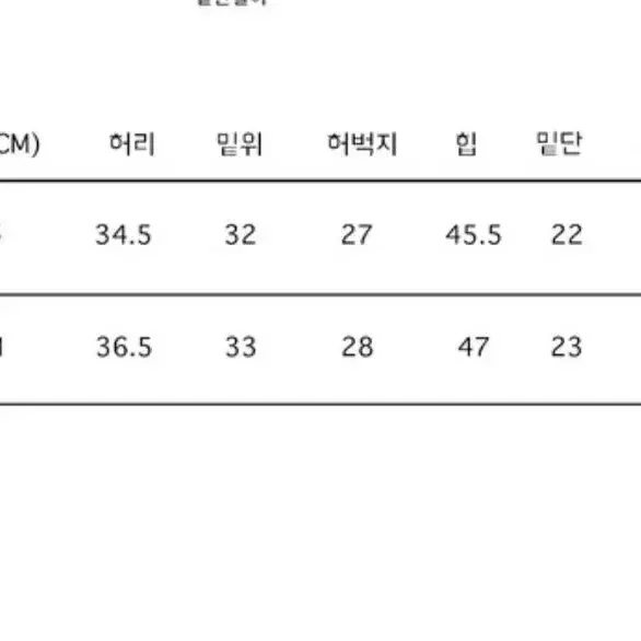 블렘토 청바지