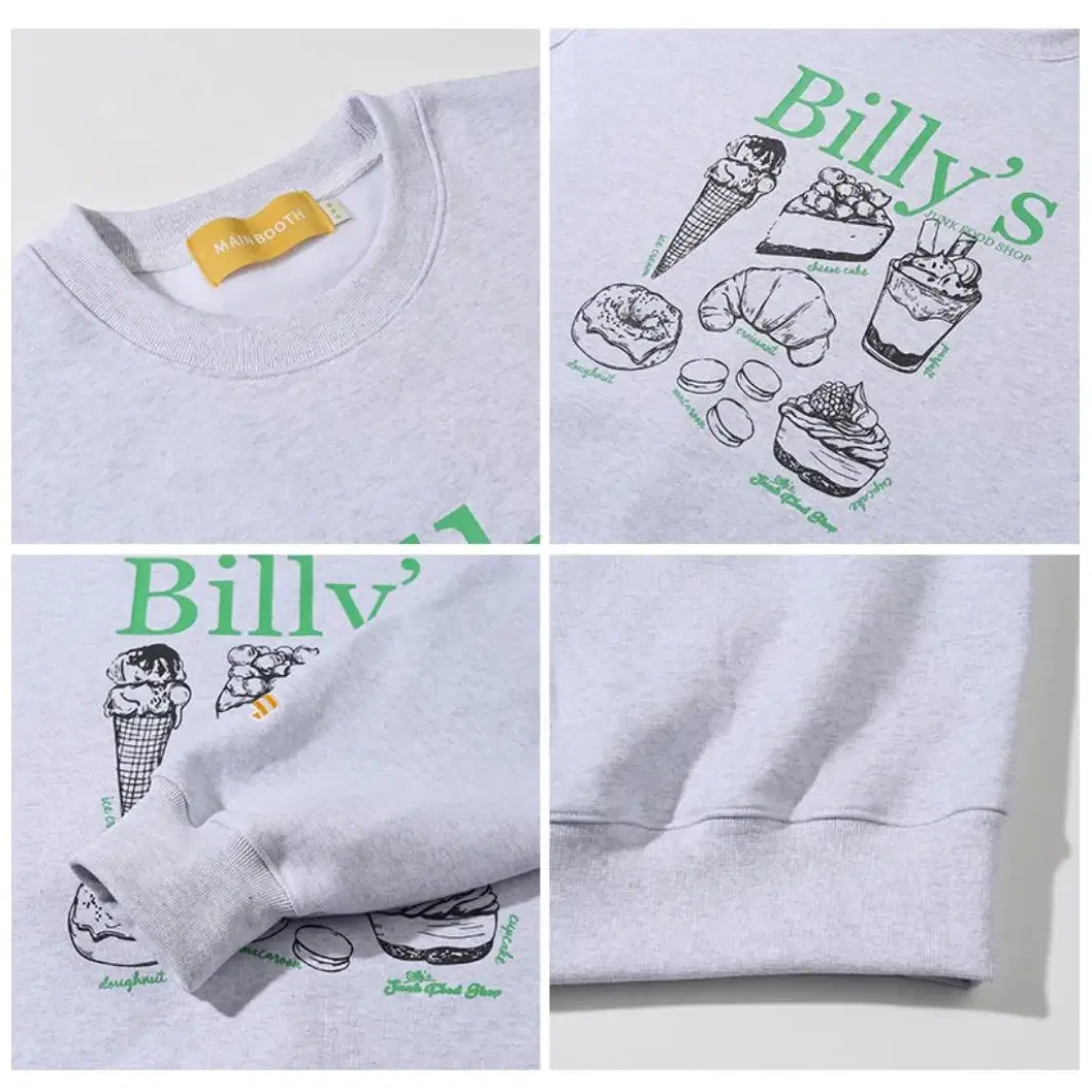 [새상품] 메인부스 맨투맨 스웨트셔츠 Billys 옷 무신사